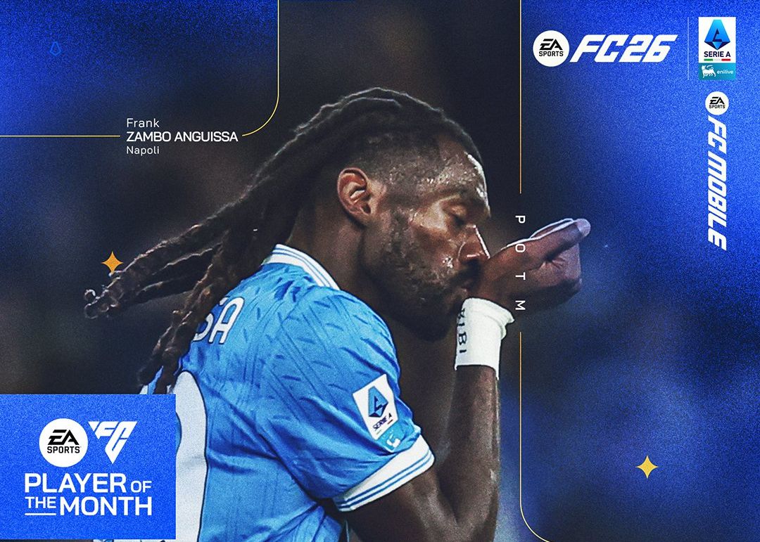 Oficial: el centrocampista del Napoli Anguissa elegido Jugador del Mes de octubre de la Serie A